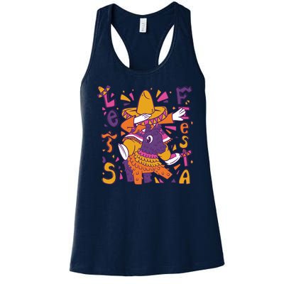 Let's Fiesta Cinco De Mayo Celebration Women's Racerback Tank