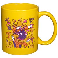 Let's Fiesta Cinco De Mayo Celebration 11oz C Handle Ceramic Mug