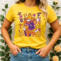 Let's Fiesta Cinco De Mayo Celebration Womens T-Shirt