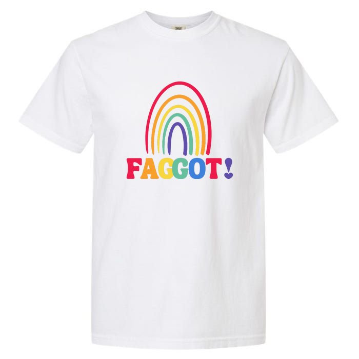 Lgbt Faggot Colorful Garment-Dyed Heavyweight T-Shirt