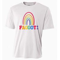 Lgbt Faggot Colorful Cooling Performance Crew T-Shirt