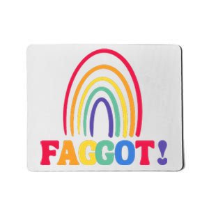 Lgbt Faggot Colorful Mousepad