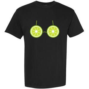 Lime Fruit Costume Fun and Festive Halloween Outfit Garment-Dyed Heavyweight T-Shirt