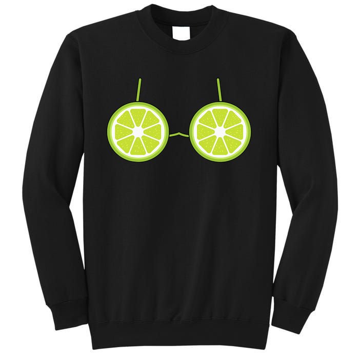 Lime Fruit Costume Fun and Festive Halloween Outfit Sweatshirt