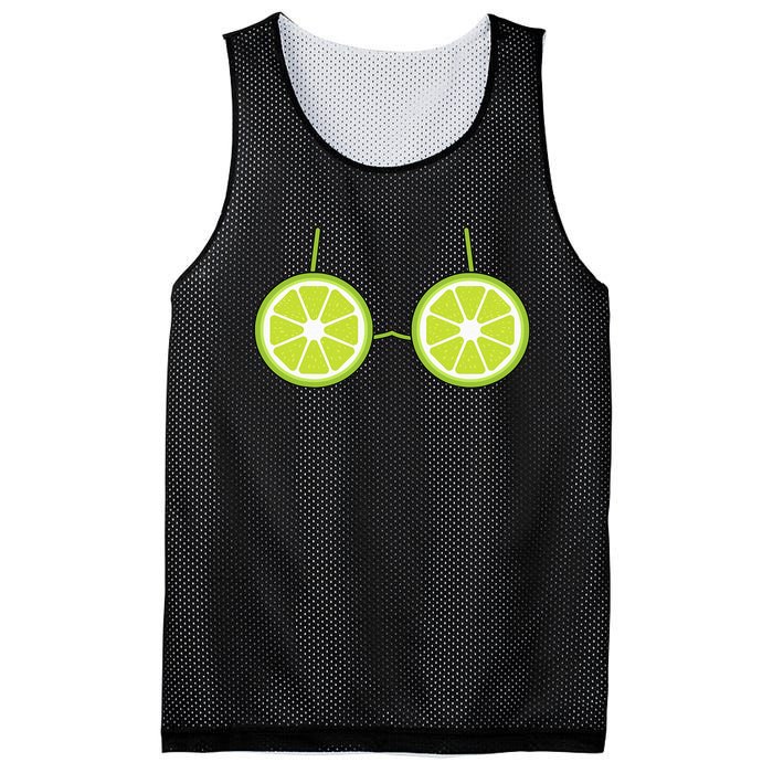 Lime Fruit Costume Fun and Festive Halloween Outfit Mesh Reversible Basketball Jersey Tank