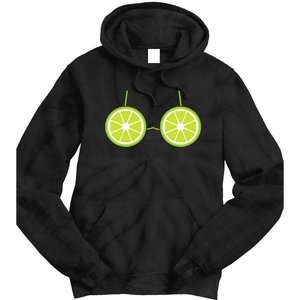 Lime Fruit Costume Fun and Festive Halloween Outfit Tie Dye Hoodie