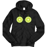 Lime Fruit Costume Fun and Festive Halloween Outfit Tie Dye Hoodie