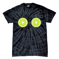 Lime Fruit Costume Fun and Festive Halloween Outfit Tie-Dye T-Shirt