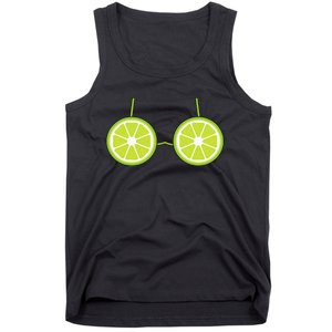 Lime Fruit Costume Fun and Festive Halloween Outfit Tank Top