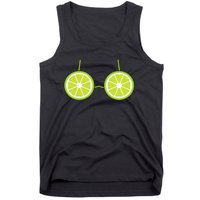 Lime Fruit Costume Fun and Festive Halloween Outfit Tank Top