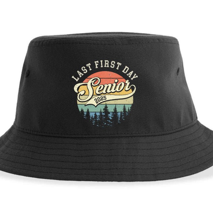 Last First Day Senior 2025 Class Of 2025 Back To School Sustainable Bucket Hat