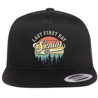 Last First Day Senior 2025 Class Of 2025 Back To School Flatbill Hat