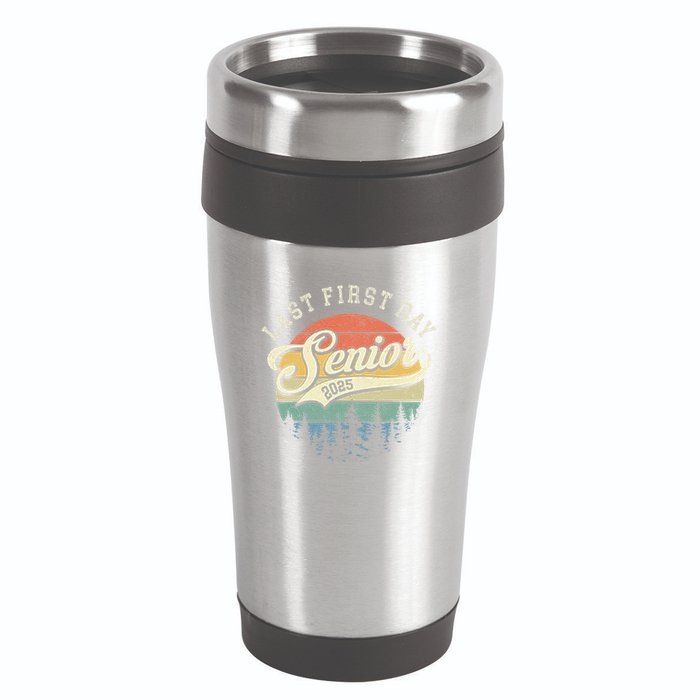 Last First Day Senior 2025 Class Of 2025 Back To School 16oz Travel Tumbler