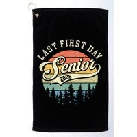 Last First Day Senior 2025 Class Of 2025 Back To School Golf Towel