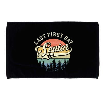 Last First Day Senior 2025 Class Of 2025 Back To School Microfiber Hand Towel