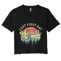 Last First Day Senior 2025 Class Of 2025 Back To School Crop Top