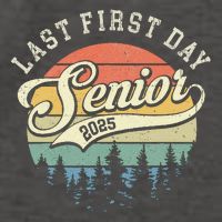Last First Day Senior 2025 Class Of 2025 Back To School Vector Backpack