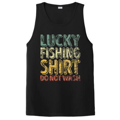 Lucky Fishing Do Not Wash Fisherman Christmas PosiCharge Competitor Tank