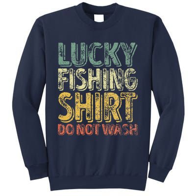 Lucky Fishing Do Not Wash Fisherman Christmas Sweatshirt