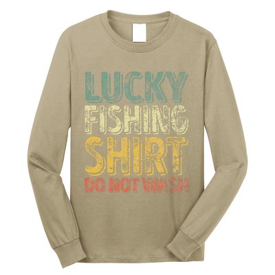 Lucky Fishing Do Not Wash Fisherman Christmas Long Sleeve Shirt