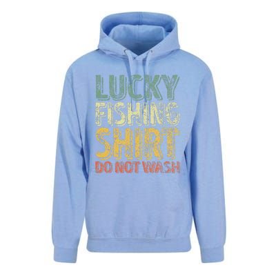 Lucky Fishing Do Not Wash Fisherman Christmas Unisex Surf Hoodie