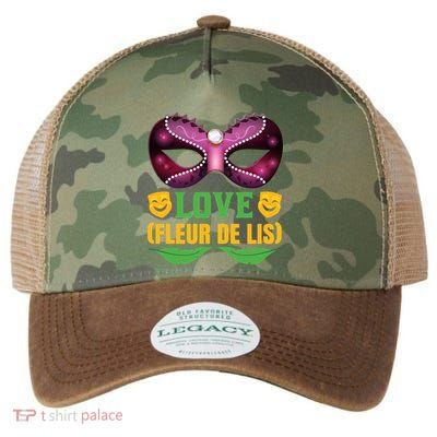 Love Fleur De Lis Legacy Tie Dye Trucker Hat