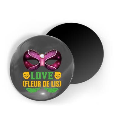 Love Fleur De Lis Magnet