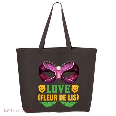 Love Fleur De Lis 25L Jumbo Tote