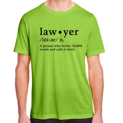 Lawyer Funny Dictionary Definition Gift Adult ChromaSoft Performance T-Shirt