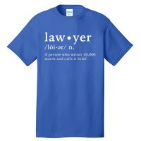 Lawyer Funny Dictionary Definition Gift Tall T-Shirt