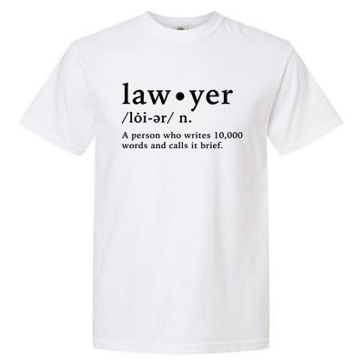 Lawyer Funny Dictionary Definition Gift Garment-Dyed Heavyweight T-Shirt