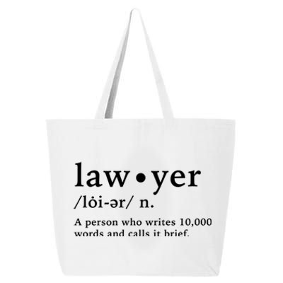 Lawyer Funny Dictionary Definition Gift 25L Jumbo Tote