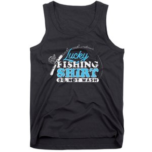 Lucky Fishing Do Not Wash Fish Rod Fisher Tank Top