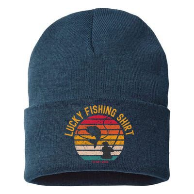 Lucky Fishing Do Not Wash Fishing Sustainable Knit Beanie