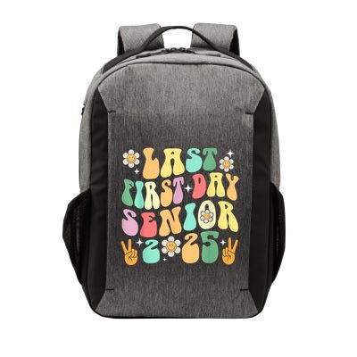 Last First Day Senior 2025 Back To School 2024 Vector Backpack