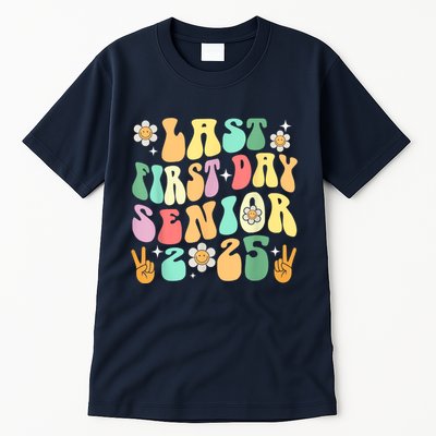 Last First Day Senior 2025 Back To School 2024 Tall T-Shirt