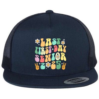 Last First Day Senior 2025 Back To School 2024 Flatbill Hat