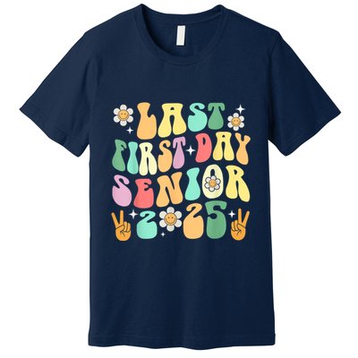 Last First Day Senior 2025 Back To School 2024 Premium T-Shirt