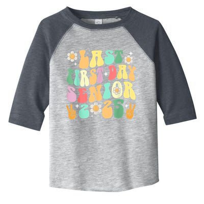 Last First Day Senior 2025 Back To School 2024 Toddler Fine Jersey T-Shirt