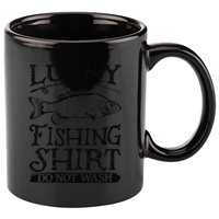 Lucky Fishing Do Not Wash Fishing 11oz C Handle Ceramic Mug