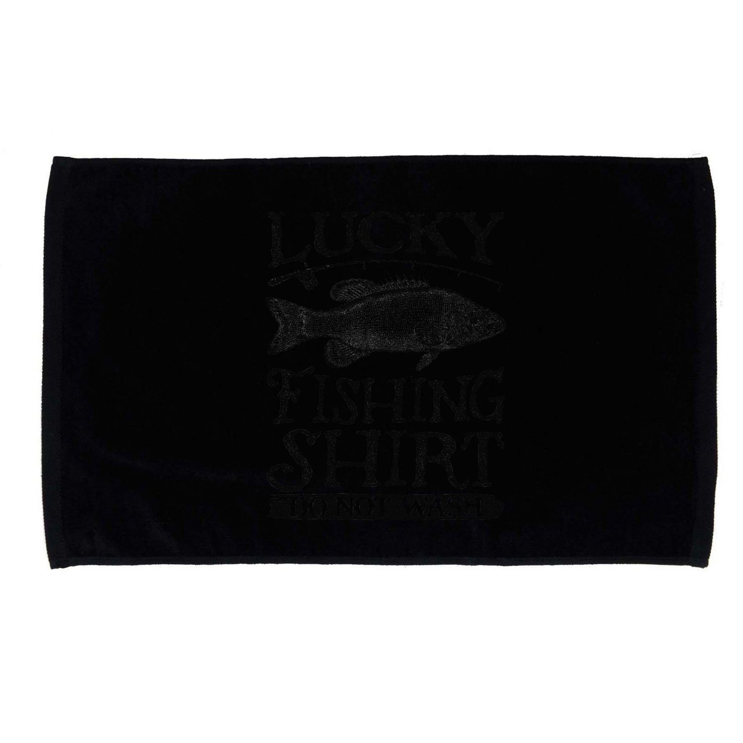 Lucky Fishing Do Not Wash Fishing Microfiber Hand Towel