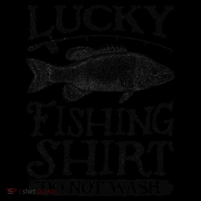 Lucky Fishing Do Not Wash Fishing Kids T-Shirt