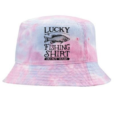 Lucky Fishing Do Not Wash Fishing Tie-Dyed Bucket Hat