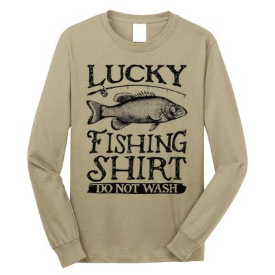 Lucky Fishing Do Not Wash Fishing Long Sleeve Shirt