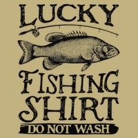 Lucky Fishing Do Not Wash Fishing Button