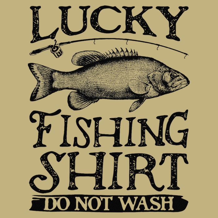 Lucky Fishing Do Not Wash Fishing Button