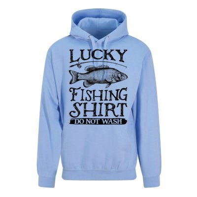 Lucky Fishing Do Not Wash Fishing Unisex Surf Hoodie