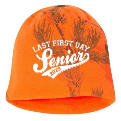 Last First Day Senior 2025 Graduate Graduation Kati - Camo Knit Beanie