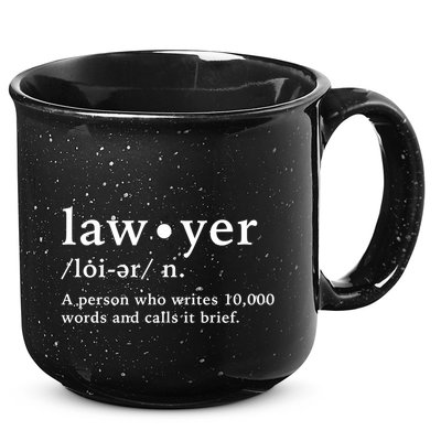 Lawyer Funny Dictionary Definition Meaningful Gift 15oz Campfire Ceramic Mug