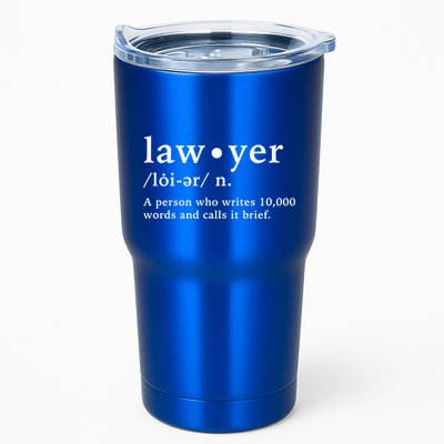 Lawyer Funny Dictionary Definition Meaningful Gift Tumbler